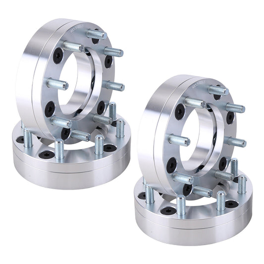 4PCS 2" 6X5.5 TO 8X6.5 WHEEL ADAPTERS 6X139.7 TO 8X165.1 ¦ 14X1.5 FOR CHEVY GMC